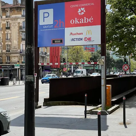 2 Pieces, Paris Porte D'italie Metro Lignes 7 Et 14, Tramway Ligne T3a شقة *