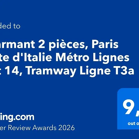 2 Pieces, Metro Direct Centre De Paris, Lignes 7 Et 14, Tramway Ligne T3 * Le Kremlin-Bicêtre
